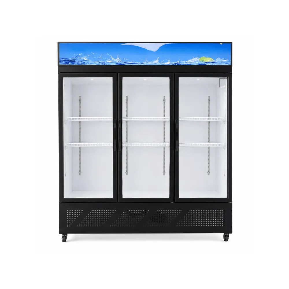 Three-Door Display Cabinet