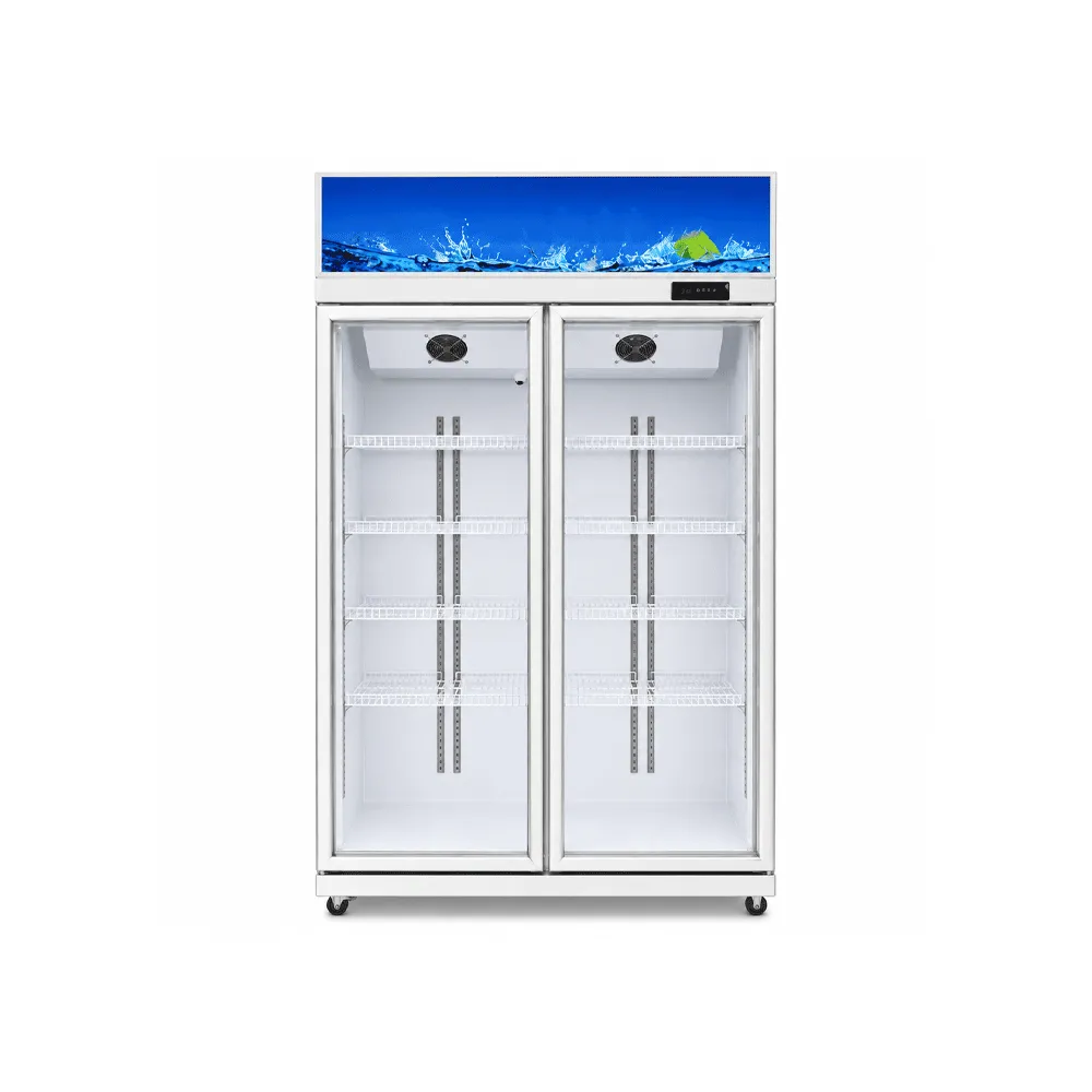Commercial Double-door Display Cabinet