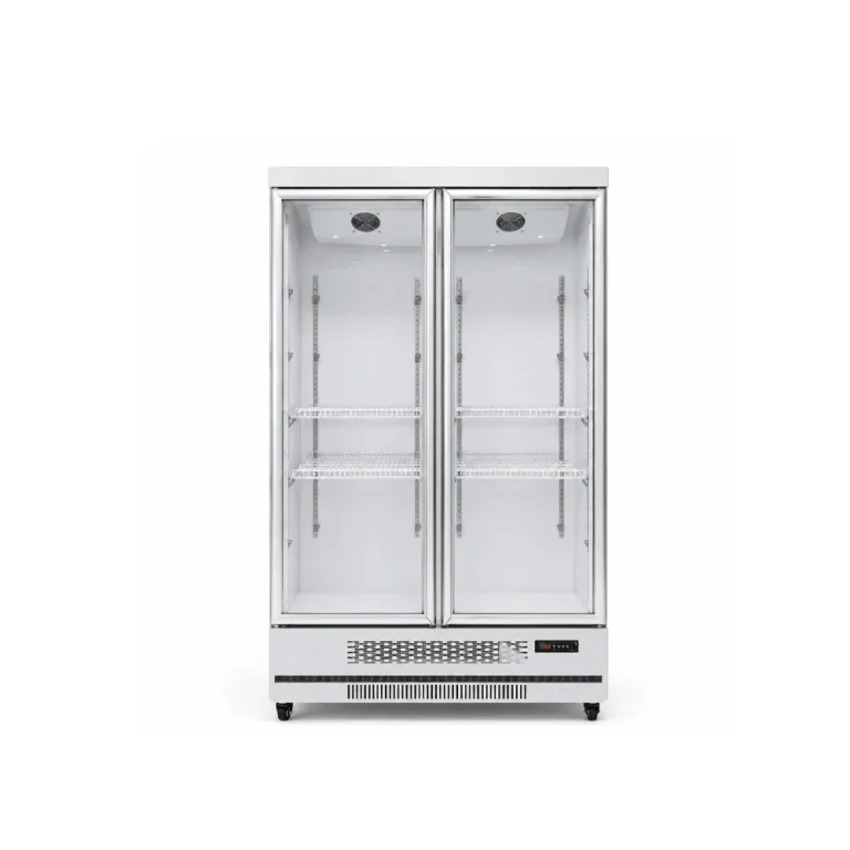 Flat-Top Double-Door Display Cabinet