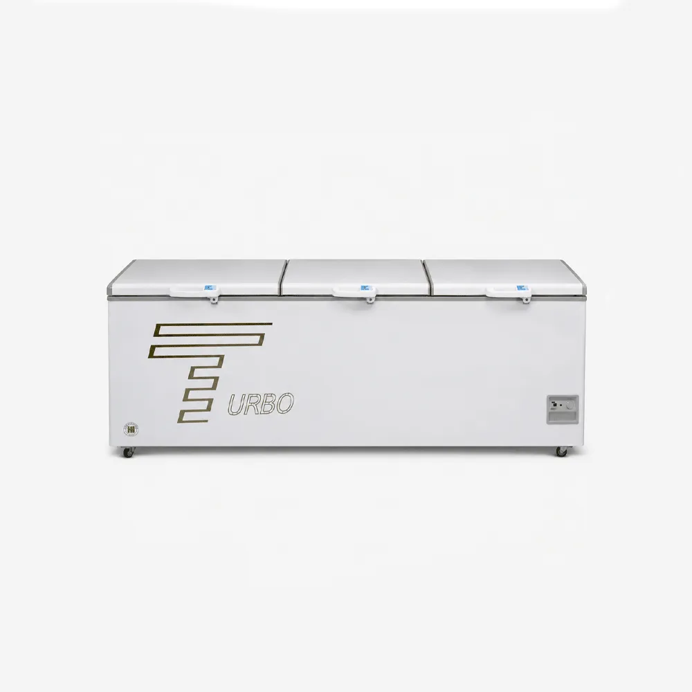 Three-Door Commercial Chest Freezer