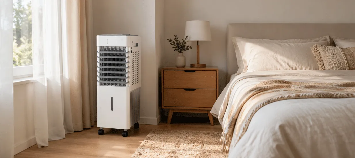 15L Small Rechargeable air cooler fan