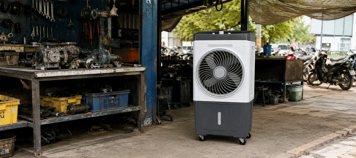 25L Small AC DC air cooler fan