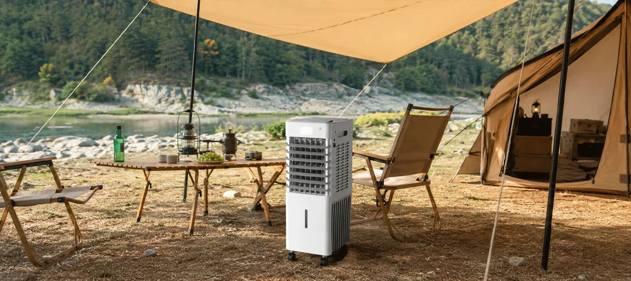 15L Small Rechargeable air cooler fan