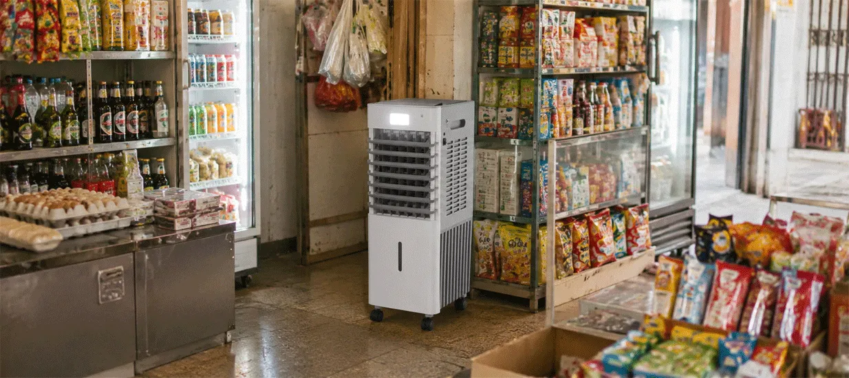 15L Small Rechargeable air cooler fan