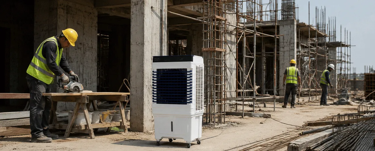 55L smart Rechargeable air cooler fan