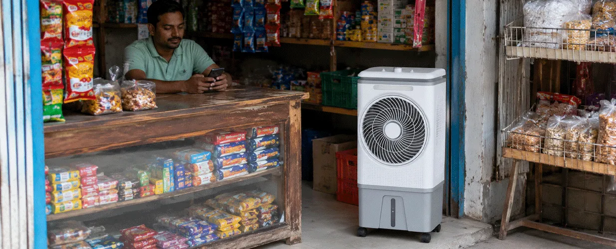 20L Electric Rechargeable air cooler fan