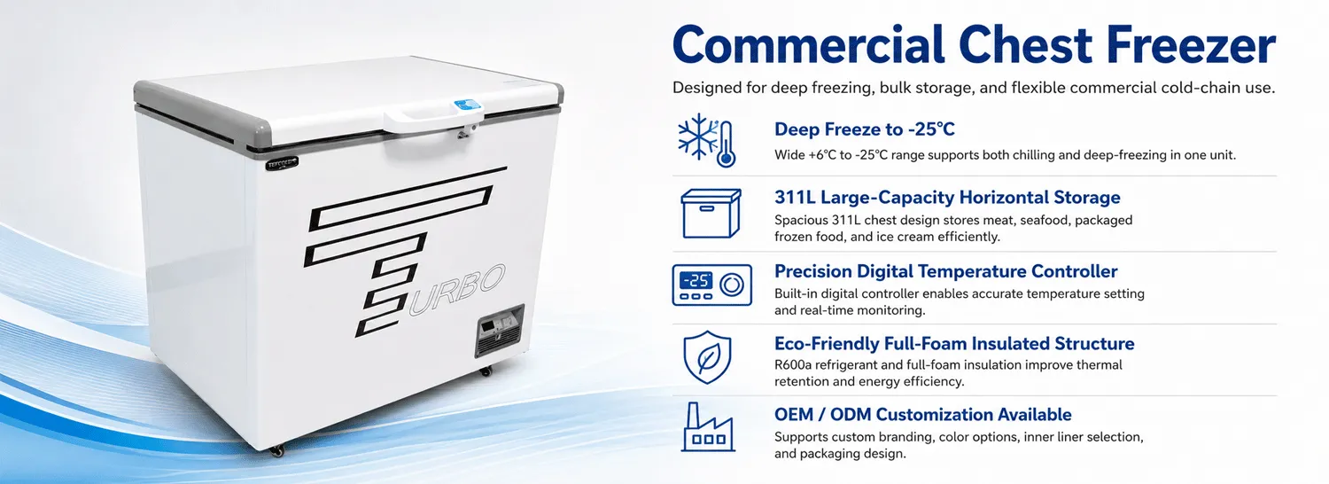 Commercial Chest Freezer