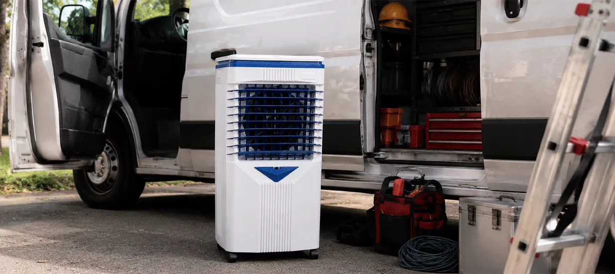 Remote control Rechargeable air cooler fan