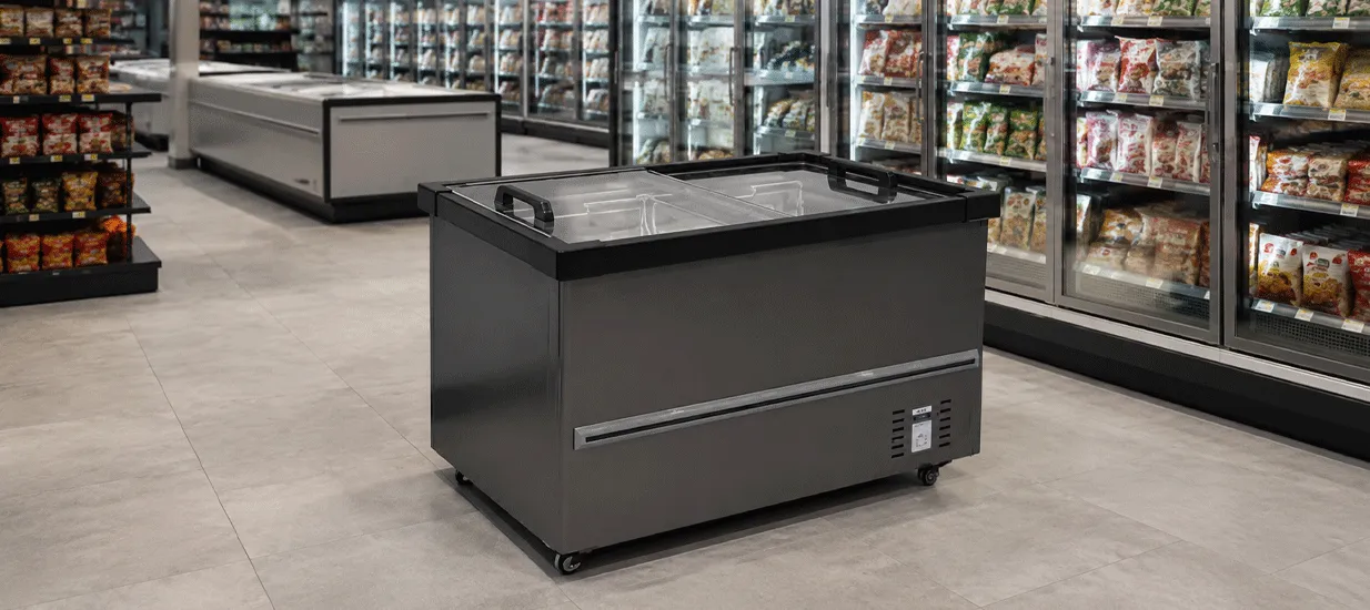 Commercial Island Freezer