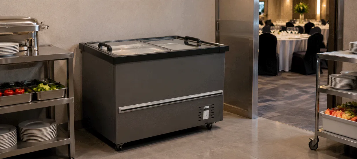 Commercial Island Freezer