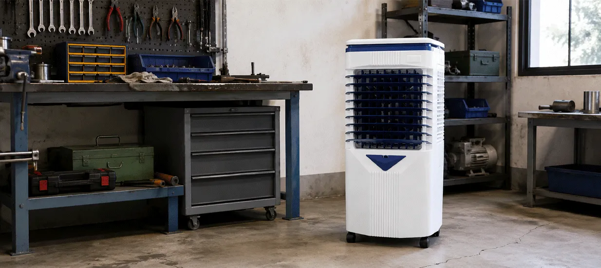 Remote control Rechargeable air cooler fan