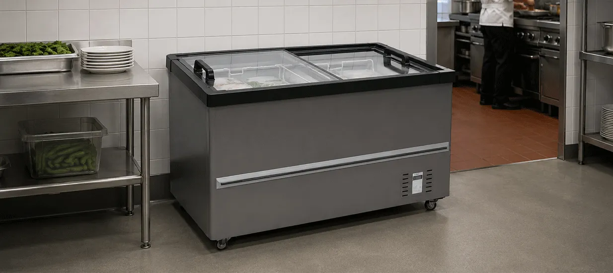 Commercial Island Freezer