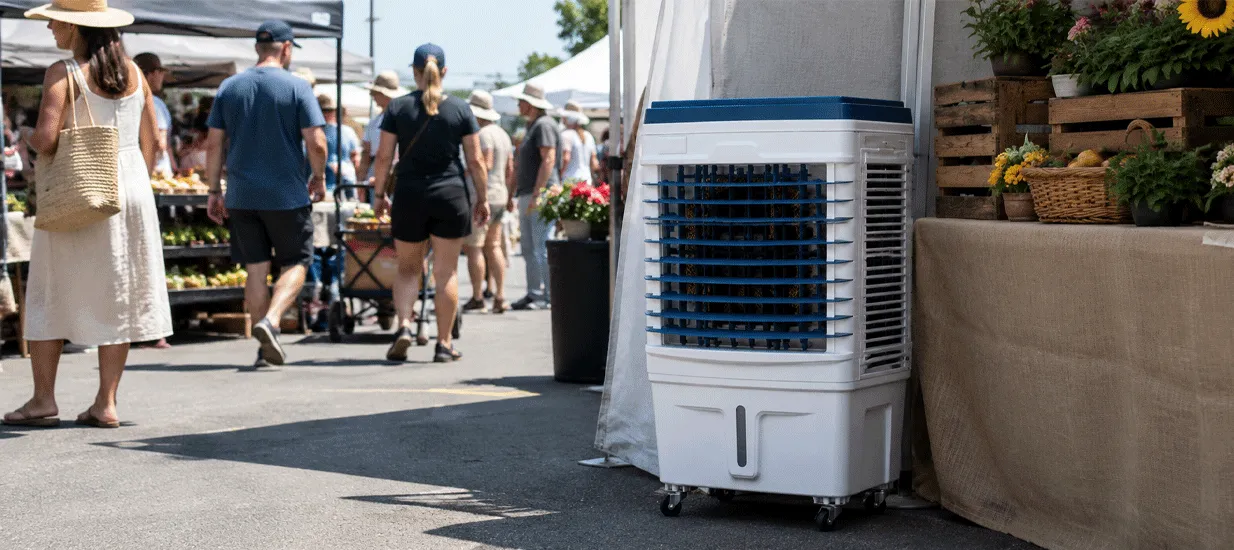 Industrial Rechargeable air cooler fan