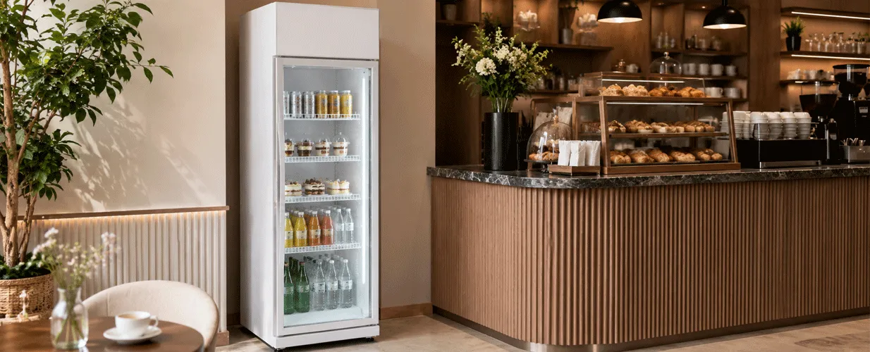 Commercial Single-Door Display Cabinet