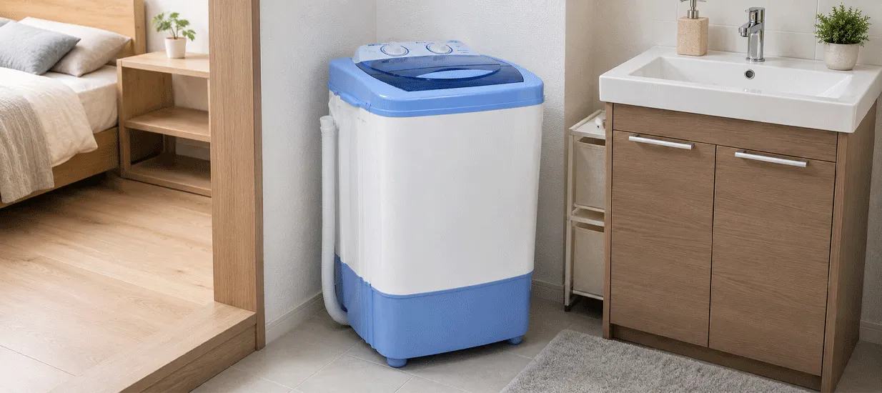 DC Glass Cover single tub washing machine