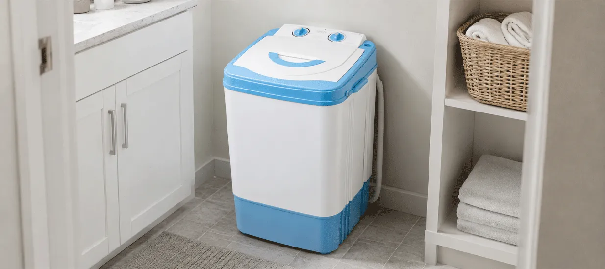 DC big capacity single tub washing machine