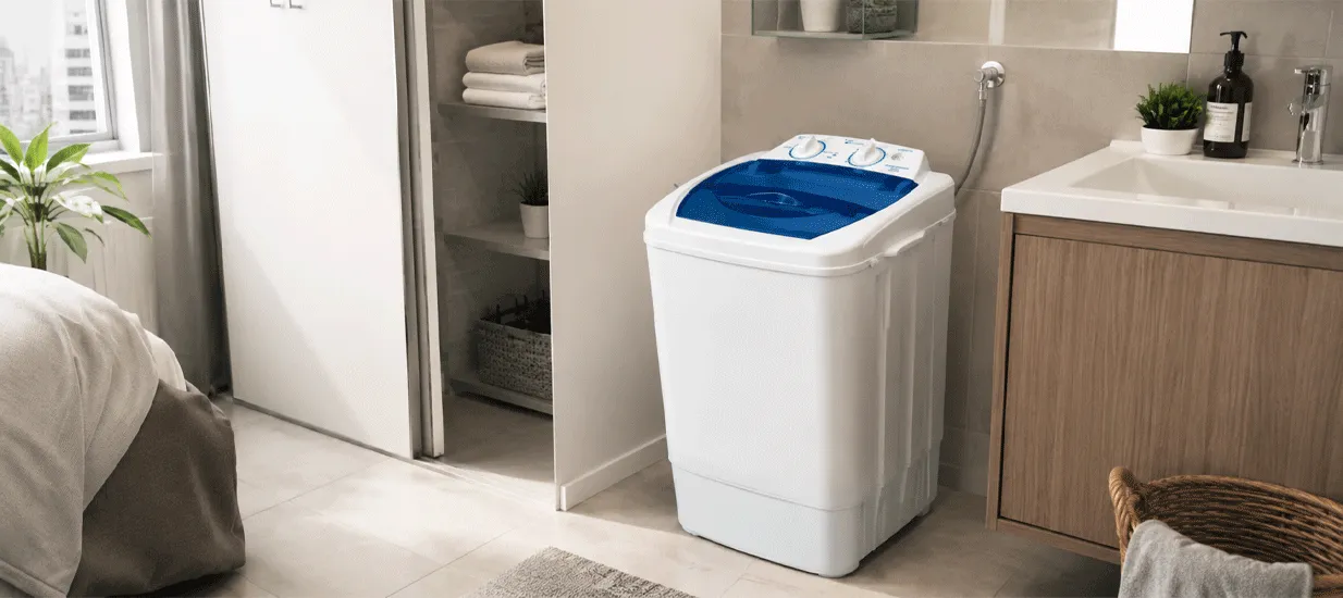 DC travel single tub washing machine