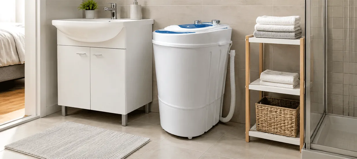 DC top loading washing machine