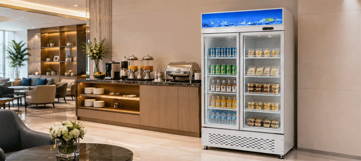 Double-Door Display Cabinet