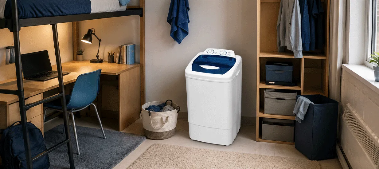 DC travel single tub washing machine