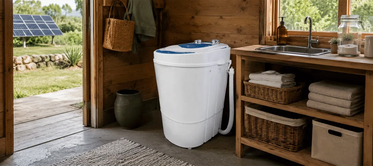DC top loading washing machine