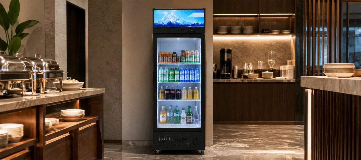 Single-Door Display Cabinet