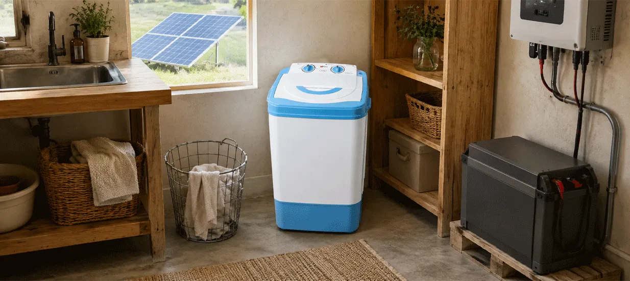 DC big capacity single tub washing machine