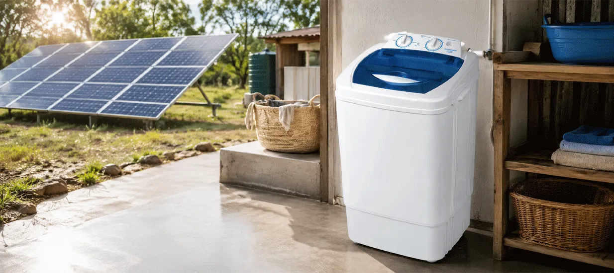 DC travel single tub washing machine