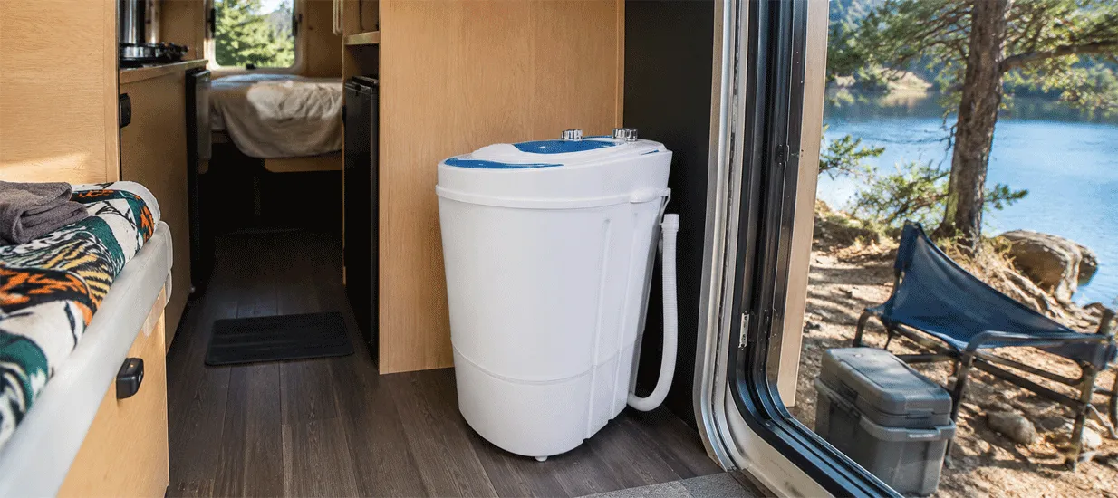 DC top loading washing machine