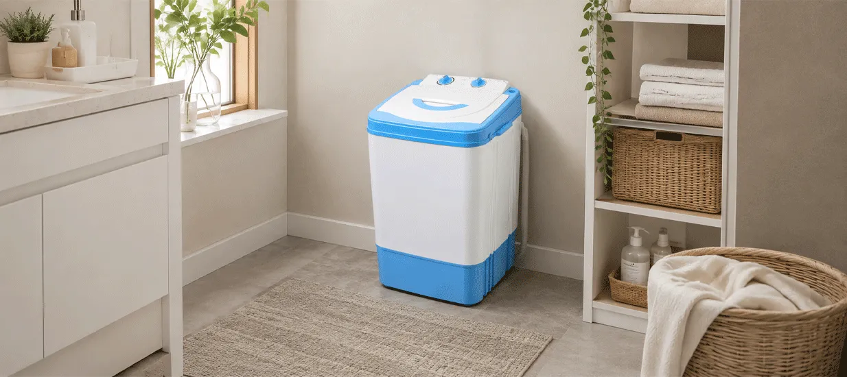 DC big capacity single tub washing machine